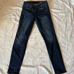 J.Crew Toothpick Skinny Jeans – Size 26, Dark Wash